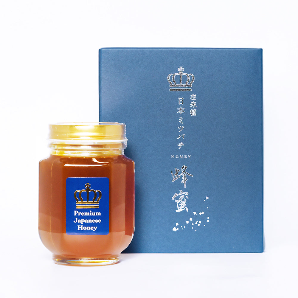 【在来種・日本ミツバチのハチミツ】Japanese Premium Honey 化粧箱入り