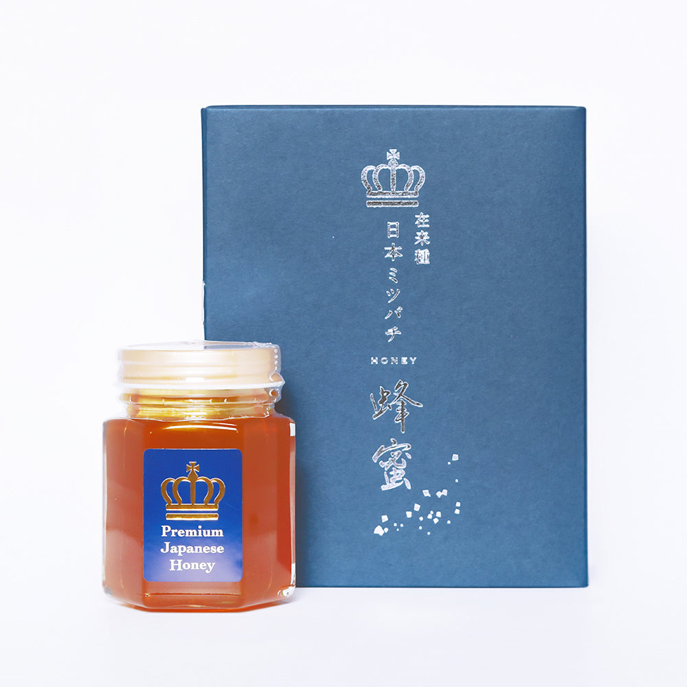 【在来種・日本ミツバチのハチミツ】Japanese Premium Honey 化粧箱入り