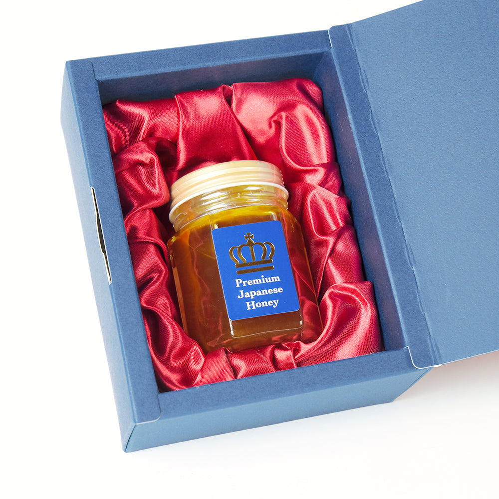 【在来種・日本ミツバチのハチミツ】Japanese Premium Honey 化粧箱入り